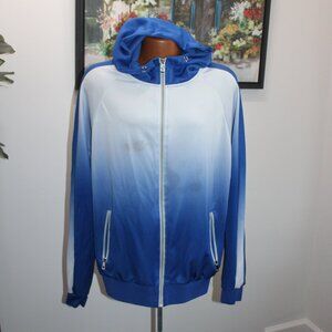Fashion Nova Men Sweatshirt - Size XL - Blue Faded - * Stain *